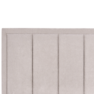 Dubbelsäng Quiberon 160x200 cm - Taupe - Möbler - Säng - Sängram & sängstomme