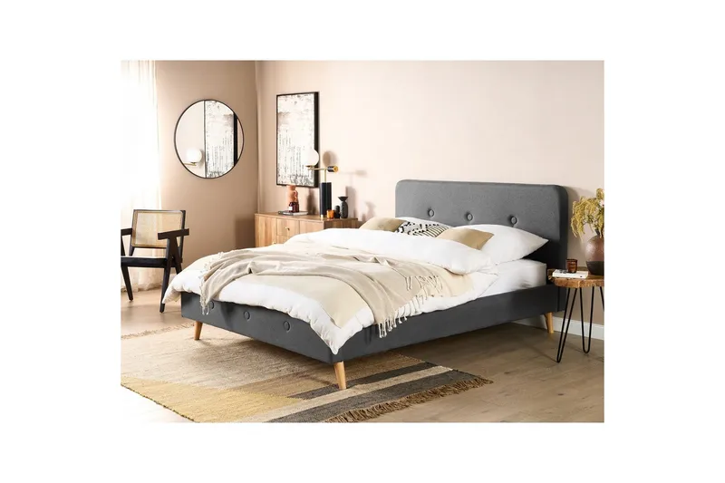 Dubbelsäng Rennes II med lamellram - Möbler - Säng - Dubbelsäng