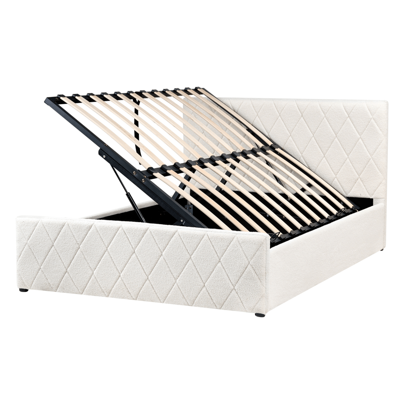 Dubbelsäng Rochefort 140x200 cm - Off-White - Möbler - Säng - Sängram & sängstomme