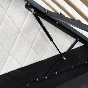 Dubbelsäng Rochefort 140x200 cm - Off-White - Möbler - Säng - Sängram & sängstomme