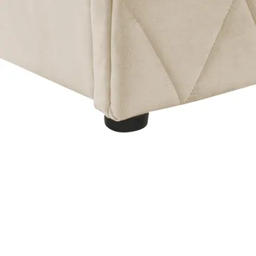 Dubbelsäng Rochefort 180x200 cm - Beige - Möbler - Säng - Sängram & sängstomme