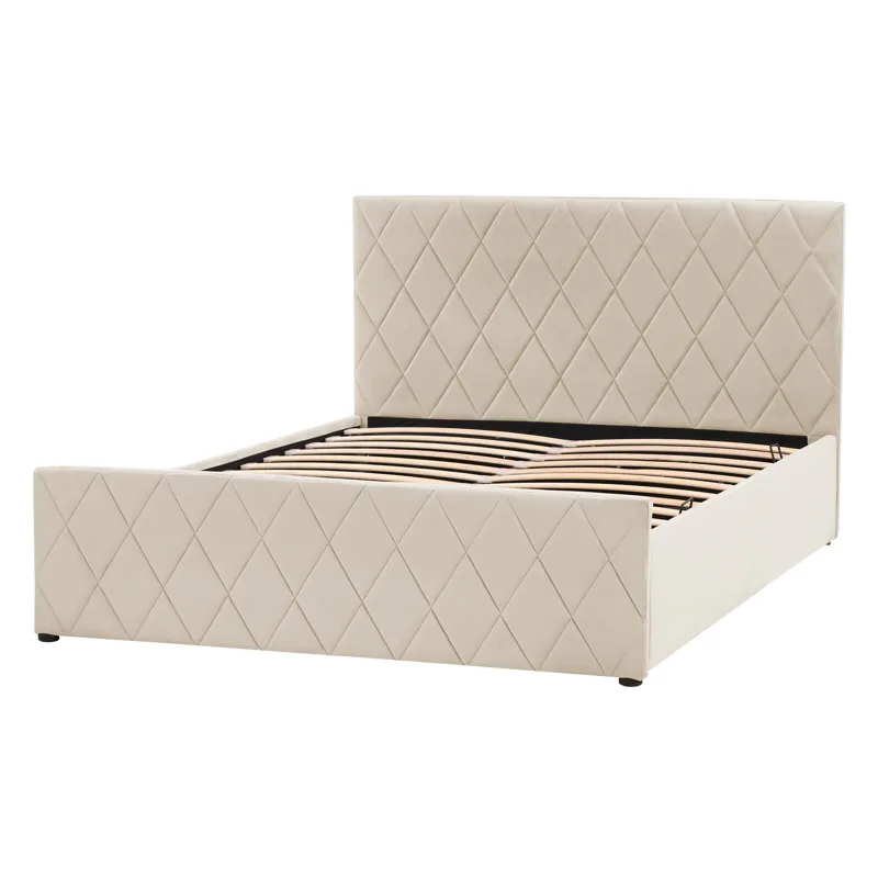 Dubbelsäng Rochefort 180x200 cm - Beige - Möbler - Säng - Sängram & sängstomme