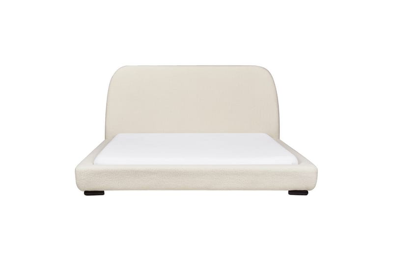 Dubbelsäng Roisel med lamellram 160x200, Bouclé - 160x200, Bouclé - Möbler - Säng - Dubbelsäng