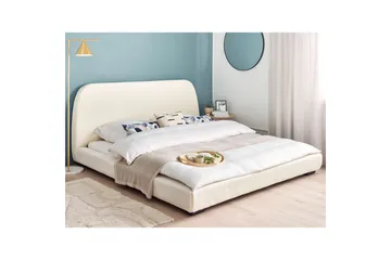 Dubbelsäng Roisel med lamellram 180x200, Bouclé - 180x200, Bouclé - Möbler - Säng - Dubbelsäng