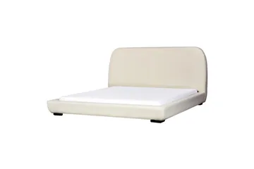 Dubbelsäng Roisel med lamellram 180x200, Bouclé - 180x200, Bouclé - Möbler - Säng - Dubbelsäng