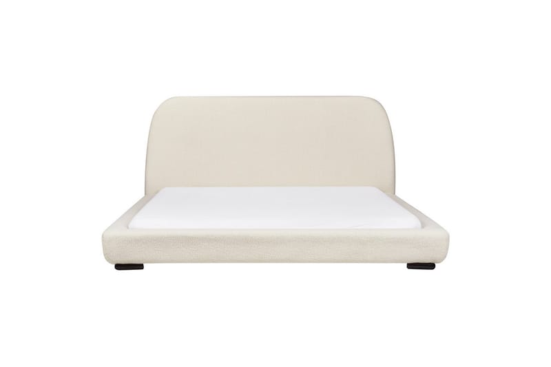 Dubbelsäng Roisel med lamellram 180x200, Bouclé - 180x200, Bouclé - Möbler - Säng - Ramsäng