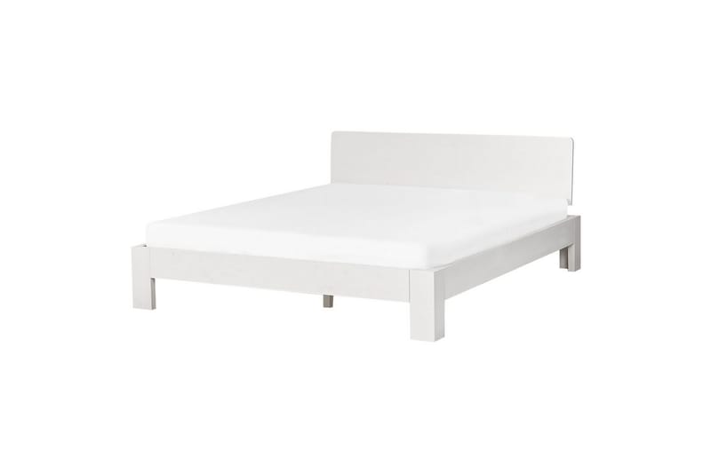 Dubbelsäng Royan med lamellram Vit, 160x200 cm - Vit, 160x200 cm - Möbler - Säng - Sängram & sängstomme