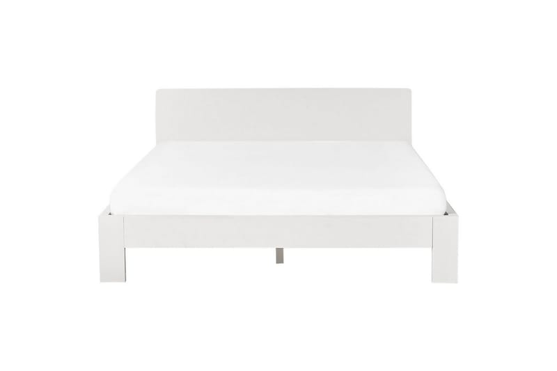Dubbelsäng Royan med lamellram Vit, 160x200 cm - Vit, 160x200 cm - Möbler - Säng - Sängram & sängstomme