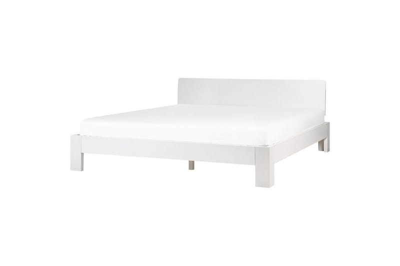 Dubbelsäng Royan med lamellram Vit, 180x200 cm - Vit, 180x200 cm - Möbler - Säng - Sängram & sängstomme