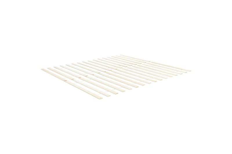 Dubbelsäng Royan med lamellram Vit, 180x200 cm - Vit, 180x200 cm - Möbler - Säng - Sängram & sängstomme