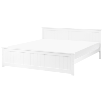 Dubbelsäng Sabran 180x200 - Vit - Möbler - Säng - Sängram & sängstomme
