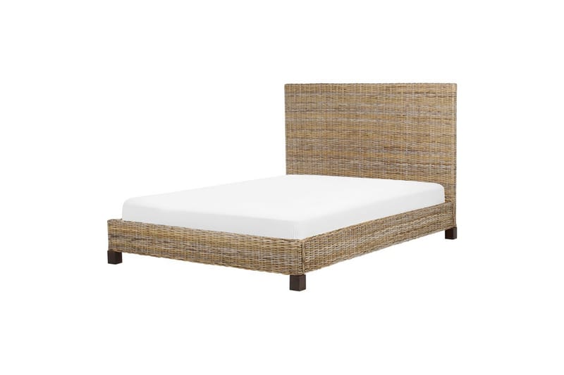 Dubbelsäng Salbris med lamellram 140x200 cm - 140x200 cm - Möbler - Säng - Ramsäng