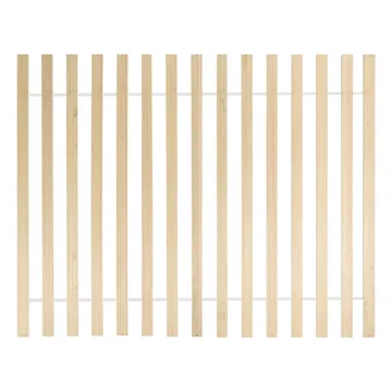 Dubbelsäng Salernas 140x200 cm - Ljusbrun, svart - Möbler - Säng - Sängram & sängstomme