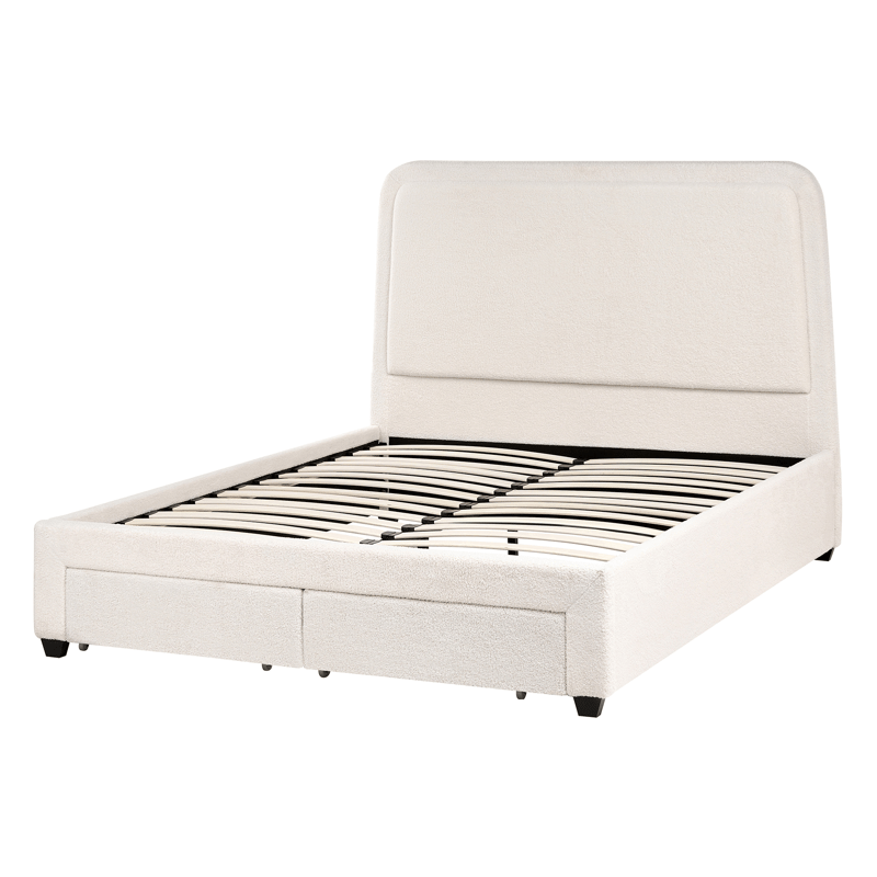 Dubbelsäng Sardent 140x200 - Off-White - Möbler - Säng - Sängram & sängstomme