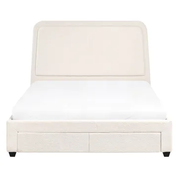 Dubbelsäng Sardent 140x200 - Off-White - Möbler - Säng - Sängram & sängstomme