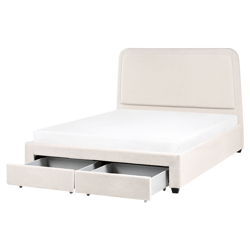 Dubbelsäng Sardent 160x200 - Off-white - Möbler - Säng - Sängram & sängstomme