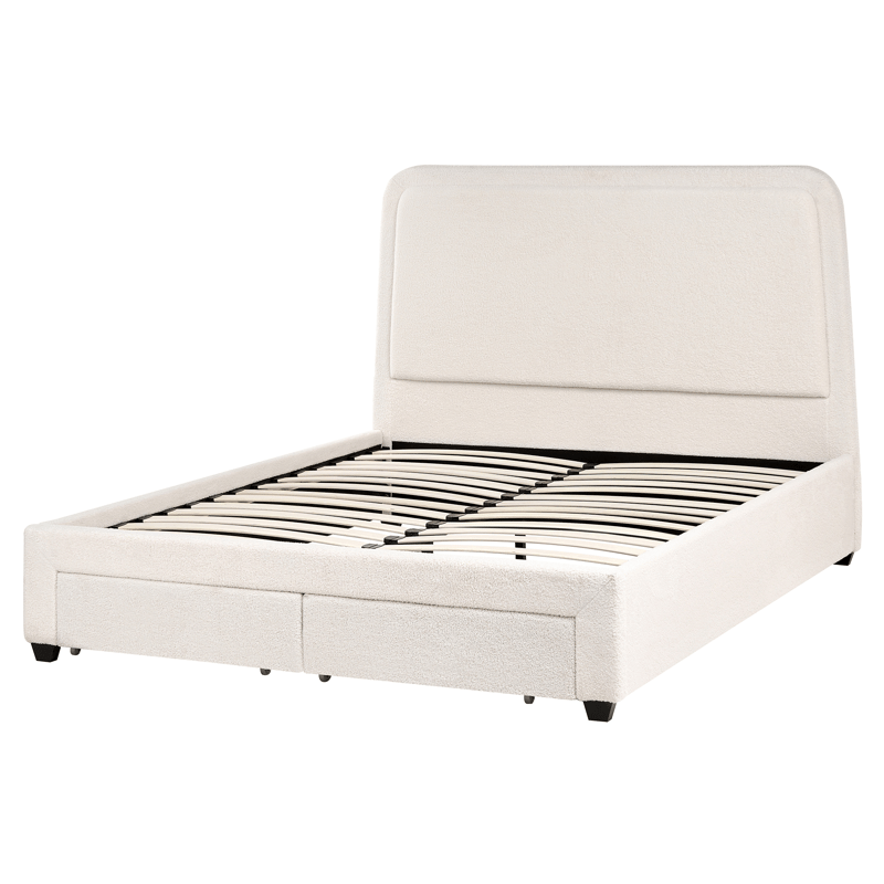 Dubbelsäng Sardent 160x200 - Off-white - Möbler - Säng - Sängram & sängstomme