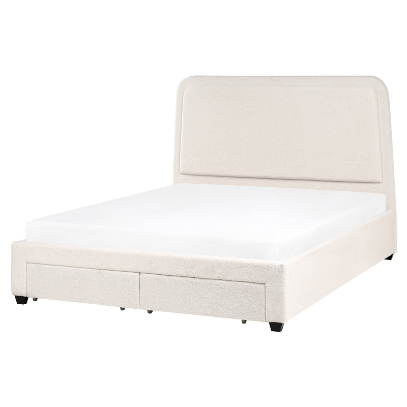 Dubbelsäng Sardent 160x200 - Off-white - Möbler - Säng - Sängram & sängstomme