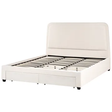 Dubbelsäng Sardent 180x200 - Off-White - Möbler - Säng - Sängram & sängstomme