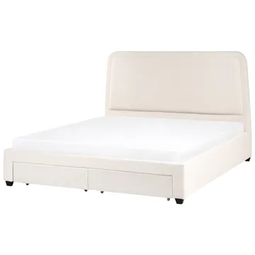 Dubbelsäng Sardent 180x200 - Off-White - Möbler - Säng - Sängram & sängstomme