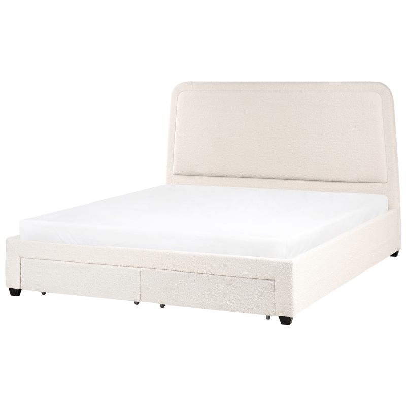Dubbelsäng Sardent 180x200 - Off-White - Möbler - Säng - Sängram & sängstomme