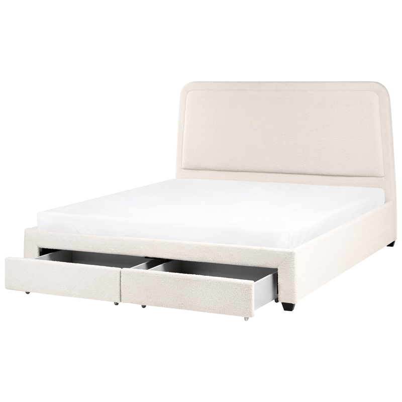 Dubbelsäng Sardent 180x200 - Off-White - Möbler - Säng - Sängram & sängstomme
