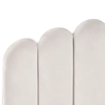 Dubbelsäng Sauvian 120x200 cm - Off-White - Möbler - Säng - Sängram & sängstomme