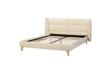 Dubbelsäng Senlis med lamellram 160x200 cm - 160x200 cm - Möbler - Säng - Sängram & sängstomme