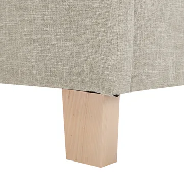 Dubbelsäng Sennez 180x200 - Beige - Möbler - Säng - Sängram & sängstomme