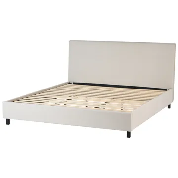 Dubbelsäng Sennez 180x200 - Beige - Möbler - Säng - Sängram & sängstomme