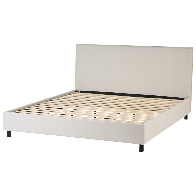 Dubbelsäng Sennez 180x200 - Beige - Möbler - Säng - Sängram & sängstomme