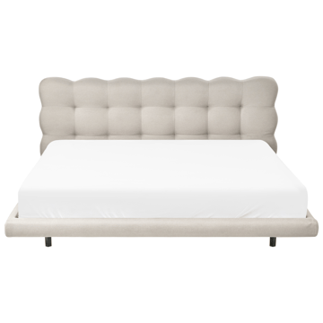 Dubbelsäng Soulisse 180x200 cm - Beige - Möbler - Säng - Sängram & sängstomme