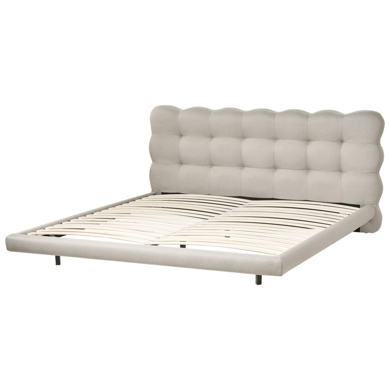 Dubbelsäng Soulisse 180x200 cm - Beige - Möbler - Säng - Sängram & sängstomme