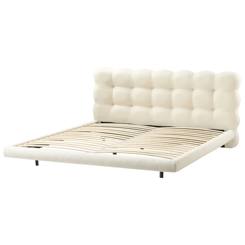 Dubbelsäng Soulisse 180x200 cm - Off-White - Möbler - Säng - Sängram & sängstomme