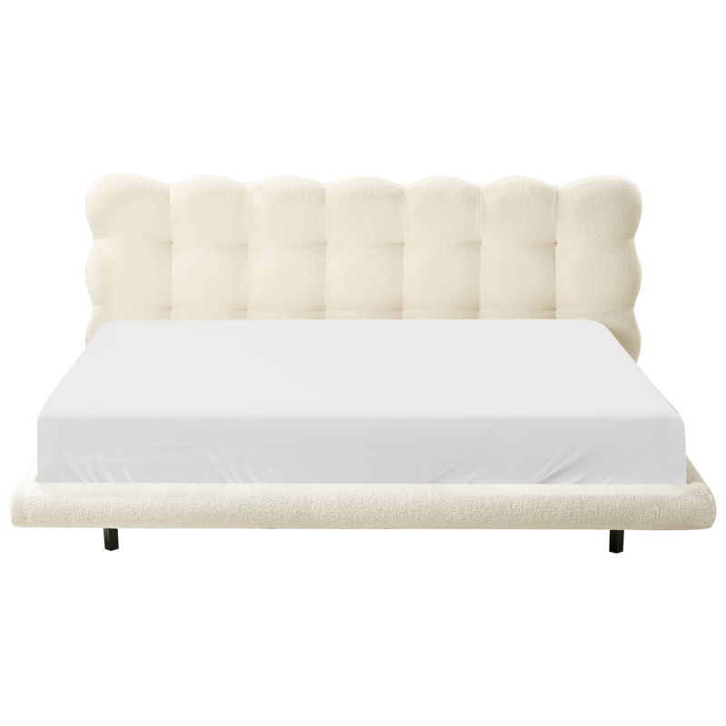 Dubbelsäng Soulisse 180x200 cm - Off-White - Möbler - Säng - Sängram & sängstomme
