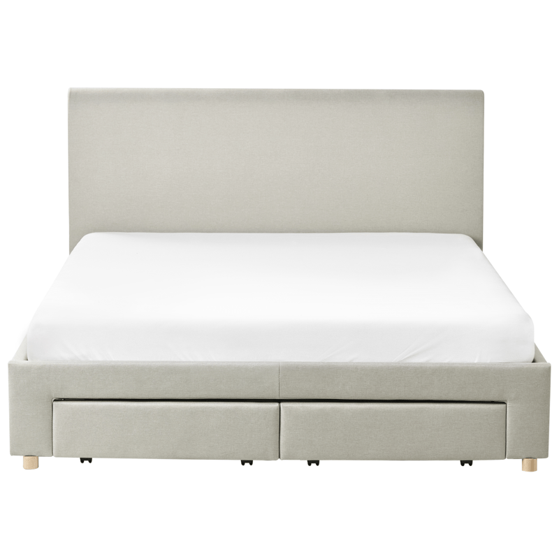 Dubbelsäng Soutrin 160x200 cm - Beige - Möbler - Säng - Sängram & sängstomme