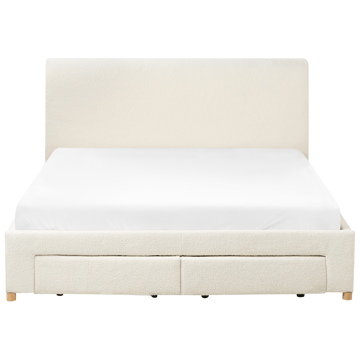 Dubbelsäng Soutrin 160x200 cm - Off-White - Möbler - Säng - Sängram & sängstomme