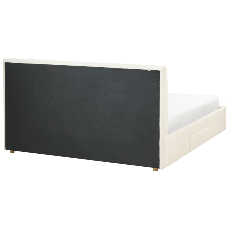 Dubbelsäng Soutrin 180x200 cm - Off-white - Möbler - Säng - Sängram & sängstomme