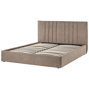 Dubbelsäng Tarascon 160x200 cm - Taupe - Möbler - Säng - Sängram & sängstomme