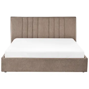 Dubbelsäng Tarascon 160x200 cm - Taupe - Möbler - Säng - Sängram & sängstomme