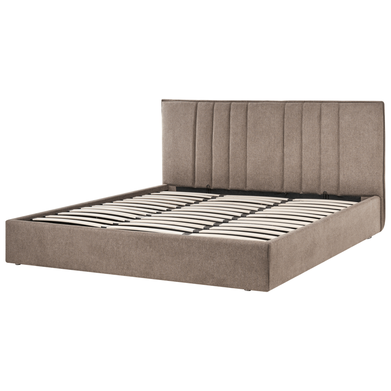 Dubbelsäng Tarascon 180x200 cm - Taupe - Möbler - Säng - Sängram & sängstomme