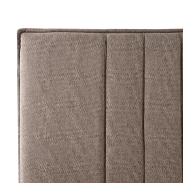 Dubbelsäng Tarascon 180x200 cm - Taupe - Möbler - Säng - Sängram & sängstomme