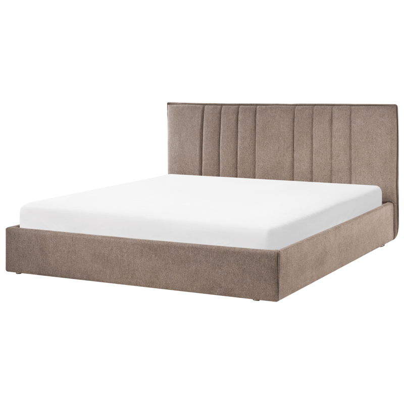 Dubbelsäng Tarascon 180x200 cm - Taupe - Möbler - Säng - Sängram & sängstomme