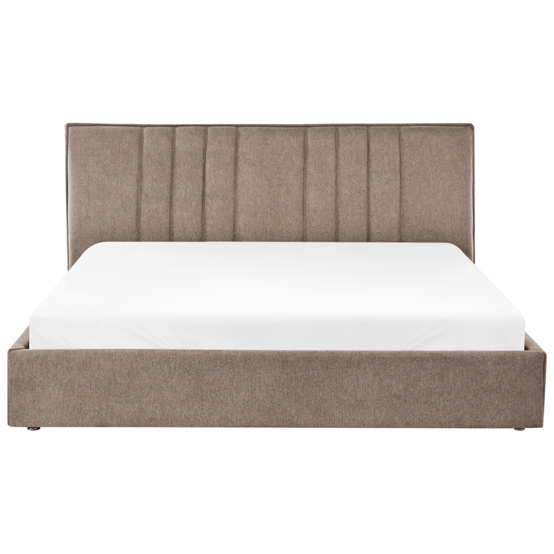 Dubbelsäng Tarascon 180x200 cm - Taupe - Möbler - Säng - Sängram & sängstomme
