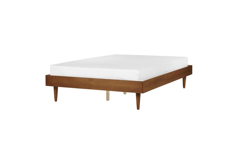 Dubbelsäng Toucy med lamellram Ljus Trä, 140x200 cm - Ljus Trä, 140x200 cm - Möbler - Säng - Ramsäng