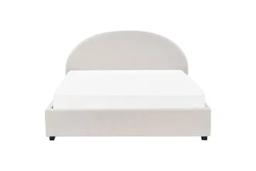 Dubbelsäng Vaucluse med förvaring Beige, 180x200 cm, Polyester - Beige, 180x200 cm, Polyester - Möbler - Säng - Sängar med förvaring