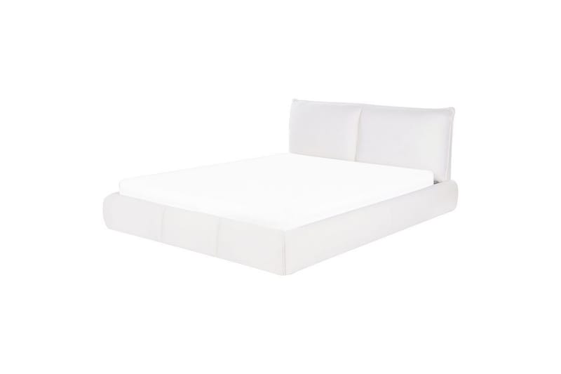 Dubbelsäng Vinay med lamellram Vit, 160x200 cm - Vit, 160x200 cm - Möbler - Säng - Dubbelsäng