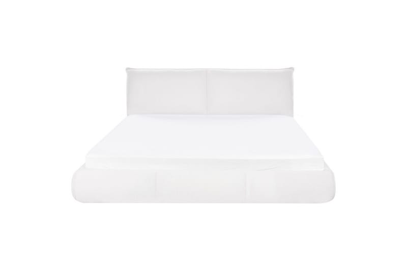 Dubbelsäng Vinay med lamellram Vit, 180x200 cm - Vit, 180x200 cm - Möbler - Säng - Dubbelsäng