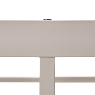 Dubbelsäng Viry 140x200 - Ljusbeige - Möbler - Säng - Sängram & sängstomme