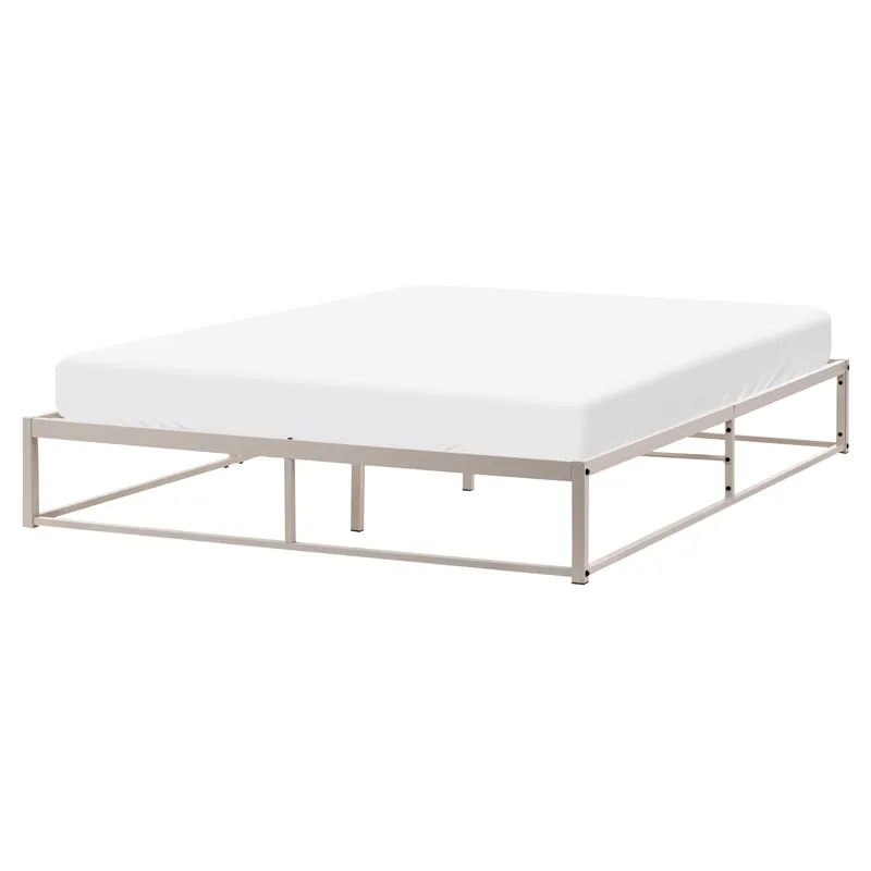 Dubbelsäng Viry 160x200, Ljusbeige